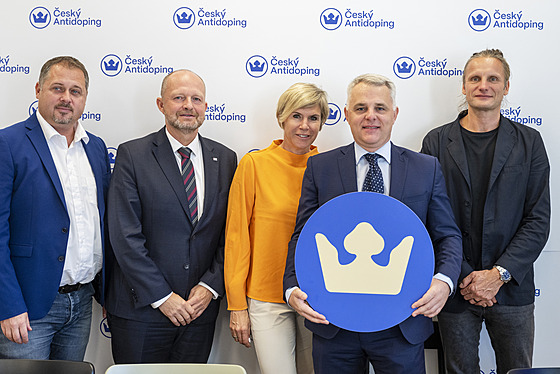 Slavnostní pedstavení nové vizuální identity Antidopingového výbor R od...