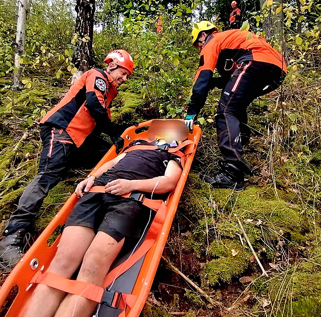 Terén byl �patn� p�ístupný.