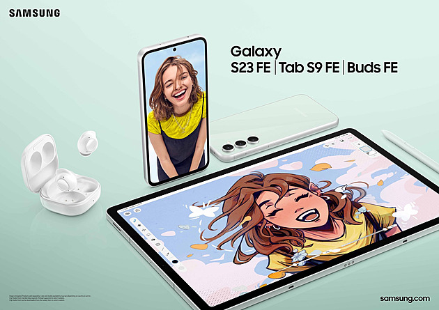 Celá série. Nový Samsung Galaxy S23 FE doplní i tablety a sluchátka