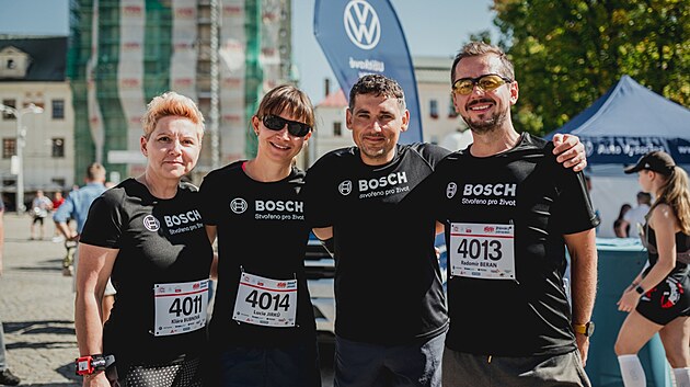 Jihlavsk plmaraton: zvod ve znamen spchu zamstnanc Bosch