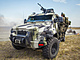 KrAZ Spartan s hmotnost 8,5 t slou pro pepravu 2+6 mu. Obrnn automobil...