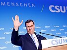 Pedseda CSU Markus Söder slaví vítzství v bavorských zemských volbách. (8....