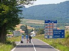 Maarsko-slovenská hranice u maarské obce Cered (10. srpna 2010)
