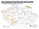M�ra vhodnosti prost�ed� pro sr�e� asijskou v �esk� republice na z�klad�...