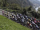 Cyklisté bhem závodu Kolem Lombardie