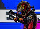 Max Verstappen, vítz Velké ceny Kataru