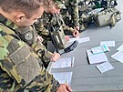 Vojenské cviení armádních aktivních záloh ve vojenském prostoru Libavá. (5....