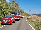 Dopravn nehoda u obce ernn. (3. jna 2023)