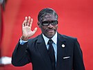 Viceprezident Rovníkové Guineje Teodoro Nguema Obiang Mangue (25. kvtna 2019)