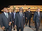 Viceprezident Rovníkové Guineje Teodoro Nguema Obiang Mangue v Ankae (3....