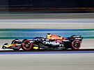 Max Verstappen z Red Bullu v prbhu kvalifikace Velké ceny Kataru F1.