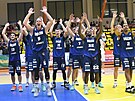 Díntí basketbalisté slaví výhru v Ústí.