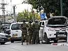 Izraelská armáda reaguje na útok palestinských komand (7. íjna 2023)