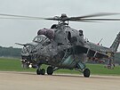 Vrtulník Mi-24/35 s názvem Alien Tiger