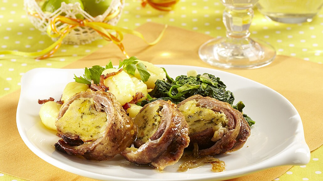 Jehní roláda z hrudí