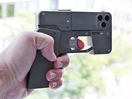 Pistolka napodobující iPhone 14 Pro Max