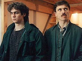 Jan Potm�il a Josef Nedorost ve filmu Bony a klid (1988)