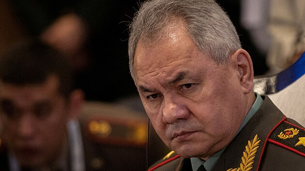 Rusk ministr obrany Sergej ojgu.