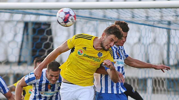 Momentka z druholigov�ho utk�n� Jihlava - Prost�jov