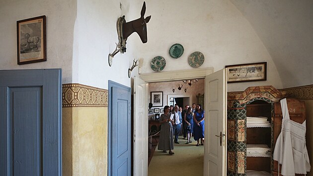 Novou podobu na hrad� Grab�tejn z�skaly i lo�nice a kuchyn� pana nadlesn�ho.