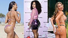 Slavné krásky a jejich jet slavnjí pozadí.