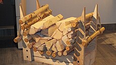 Jednoduché nosítko na d�evo