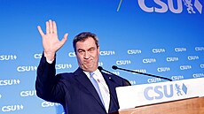 Předseda CSU Markus Söder slaví vítězství v bavorských zemských volbách. (8....