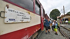 Spolek Zubrnická museální eleznice, který stojí za vzkíením trati z Velkého...