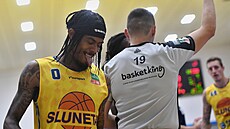 Ústecký Ty Nichols v utkání proti D��ínu