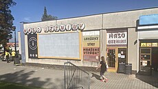 Potraviny v obchodním dom� Horizont na rohu Kubelíkovy ulice jsou zav�ené.