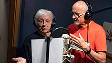 Václav a Jan Neckáové ve studiu
