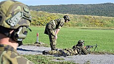 Vojenské cvi�ení armádních aktivních záloh ve vojenském prostoru Libavá. (5....