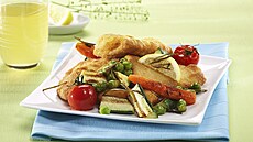 Smaen treska se zeleninou