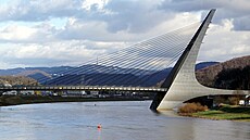 Mariánský most v Ústí nad Labem (28. února 2020)