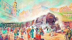Cestujícím Orient expresu byly v projí�d�ných zemích nabízeny místní kuliná�ské...