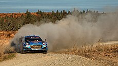 Ott Tänak b�hem Chilské rallye