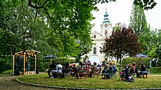 Druhý roník festivalu se konal v parku ped kostelem Nalezení sv. kíe...