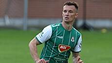Fotbalový úto�ník Martin Ne�por b�hem posledního prvoligového anga�má v...
