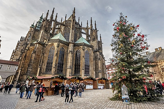 Vánoní trhy na Praském hrad