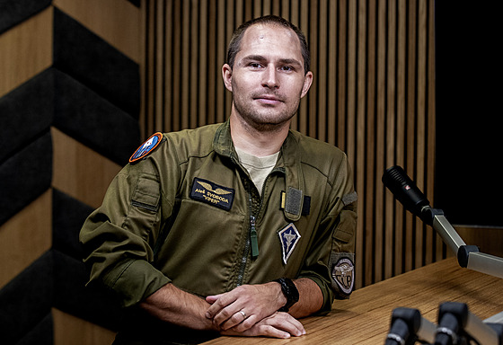 Armádní pilot Ale Svoboda byl hostem podcastu Kontext.