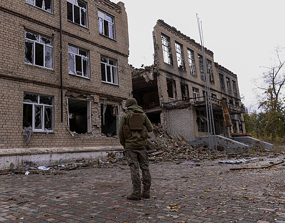 Ukrajinské msto Avdijivka v Doncké oblasti je terem obnovených ruských...