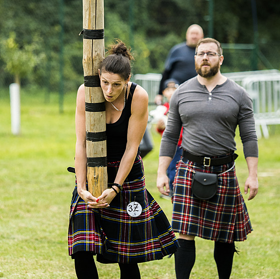 Úvaly, skotské hry (highland games), mistrovství eské republiky 2023. Veronika...