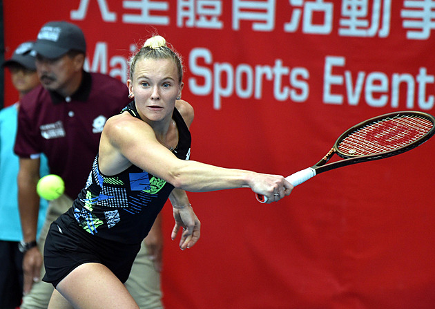Siniaková postoupila v Hongkongu do finále, o trofej zabojuje i Krejčíková v Číně
