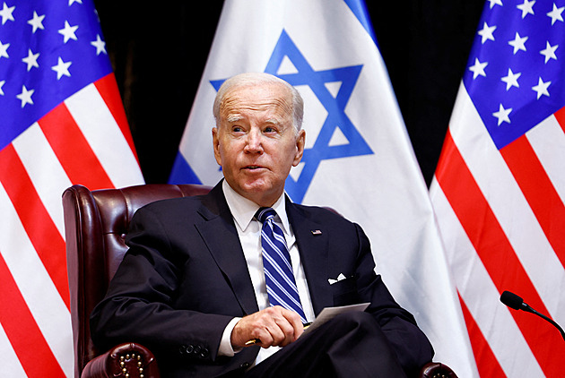 Lobbing z Oválné pracovny. Biden chce pro Izrael a Ukrajinu 100 miliard dolarů