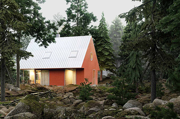 Designblok vyhrál domek, nadchla židle prodávaná jako vratné láhve