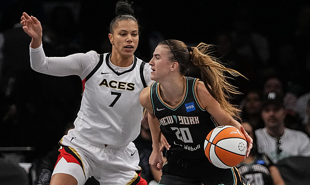 Basketbalistky New Yorku snížily ve finále WNBA s Las Vegas na 1:2