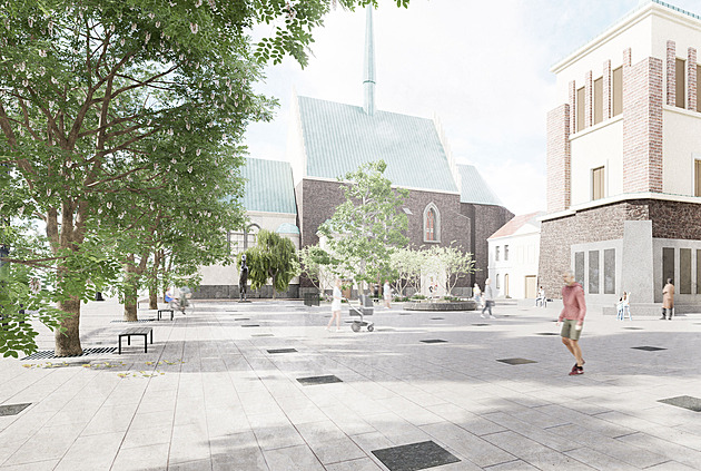 Pardubické náměstí jinak a lépe. Od Zelené brány zmizí auta, přibudou stromy