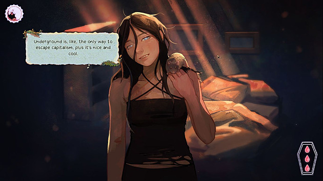 V zajímavé nezávislé hře přesvědčujete přítelkyni, aby vás nepohřbila zaživa