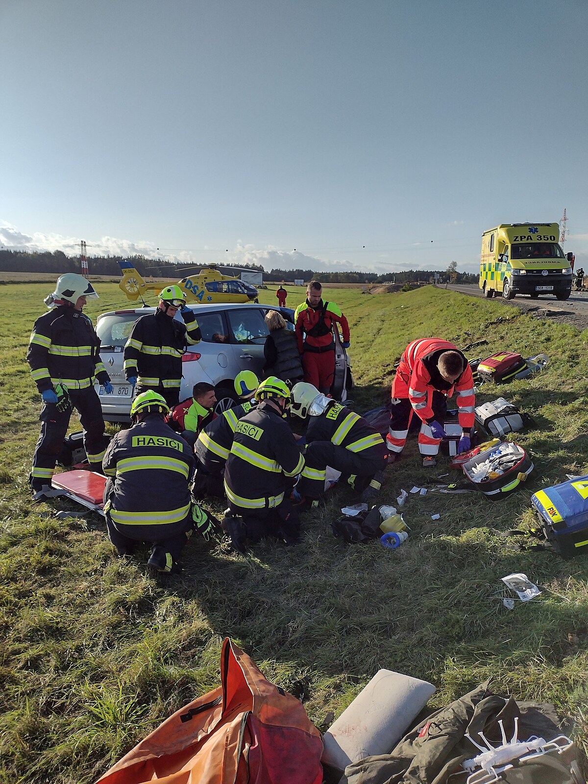 Dopravní nehoda na silnici I/35 u Svitav si vy�ádala dva lidské �ivoty (15....