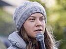 védská ekologická aktivistka Greta Thunbergová se v Oslu zúastnila...